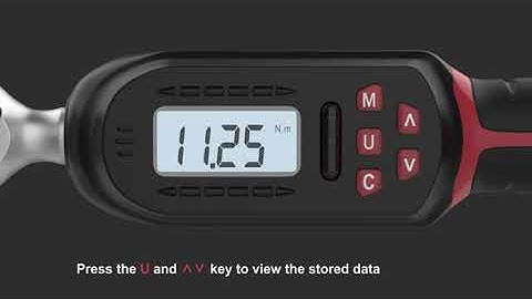 How To Use Digital Torque Wrench Step By Step