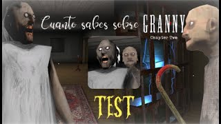 Cuánto Sabes Sobre Granny 2? Test Granny Capítulo 2.