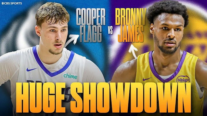 Cooper Flagg vs Bronny James Summer League Recap: No. 1 pick struggles with shot, Bronny misses late