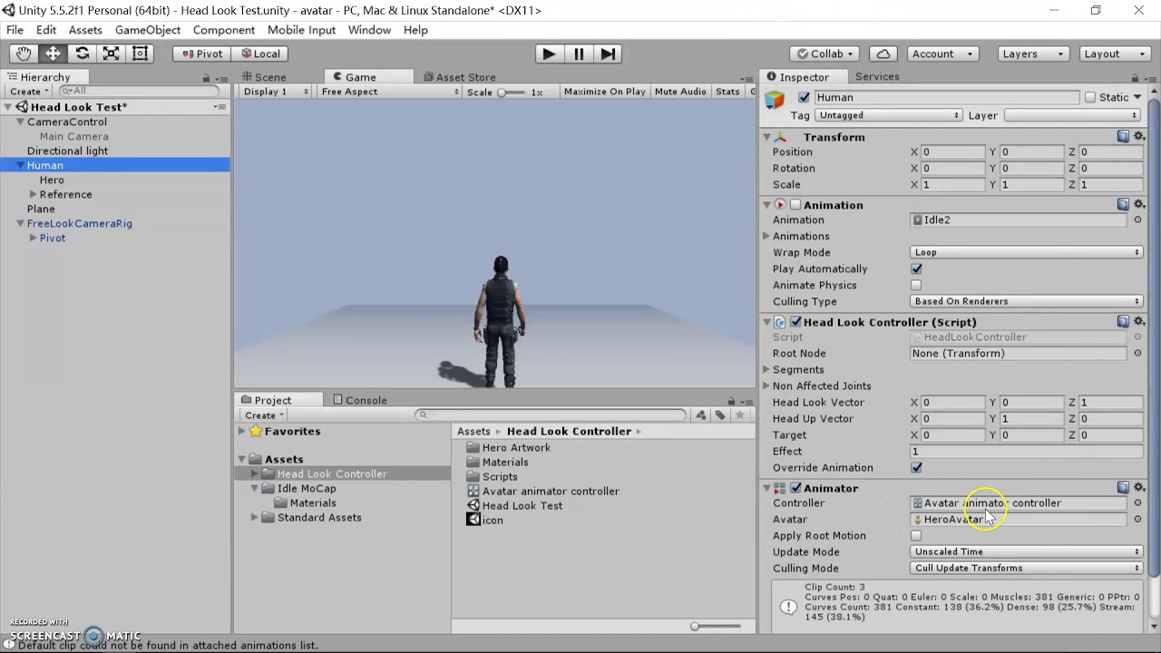 VR Lab_3D avatar system_screencast - YouTube