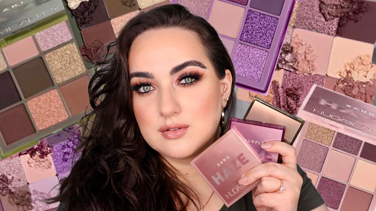 HUDA BEAUTY HAZE OBSESSIONS EYESHADOW PALETTES REVIEW & COMPARISONS! |  PATTY - YouTube