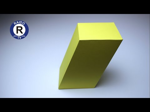 Video: How To Make An Oblique Prism
