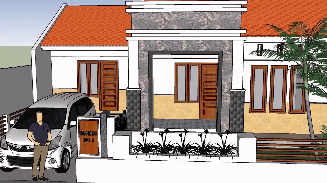 Desain Dan Mode Desain Rumah Minimalis Sederhana 1 Lantai Full