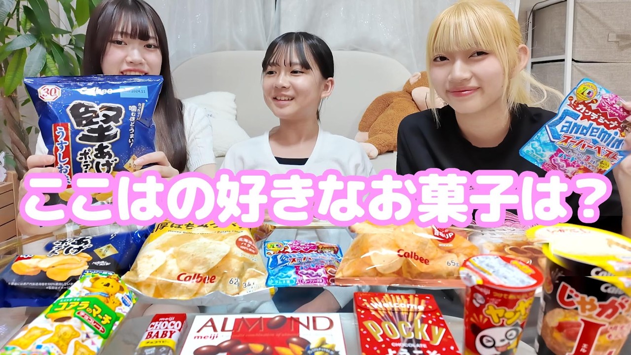 ここはの好きなお菓子ベスト10を当てよう！！☆にゃーにゃちゃんねる