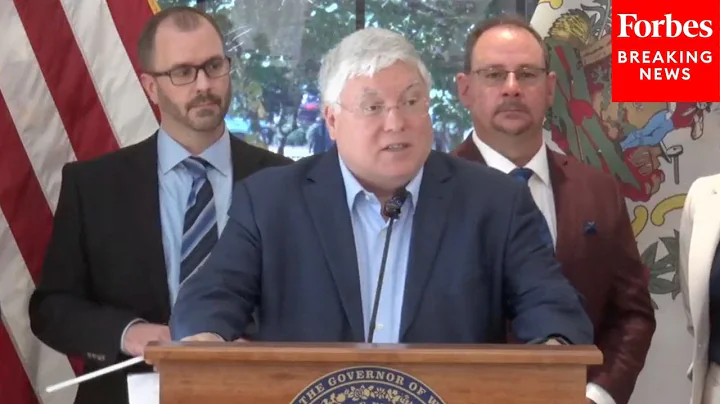 Gov. Patrick Morrisey Holds Press Briefing To Announce Development In West Virginia Mobile IDs