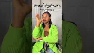 How to sign “Christmas tree” in #asl