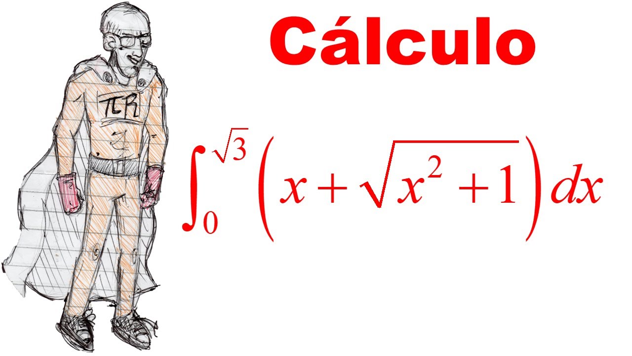 RESOLUÇÃO DA INTEGRAL DE  [ x + √(x² + 1 )  NO ITERVALO DE 0 A √3