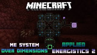ME System over dimensions 📀 Minecraft Applied Energistics Tutorial 1.16.5 📀 English 📀 #Minecraft