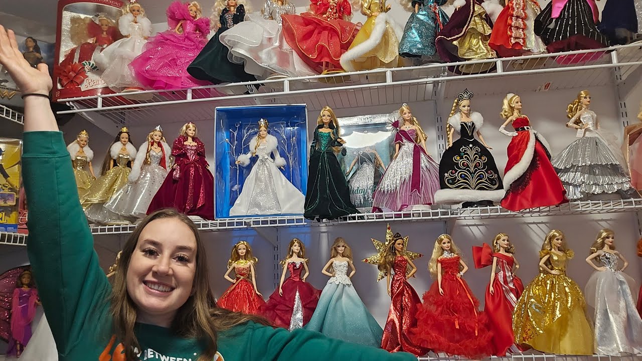 I got ALL the holiday barbies!! 1988-2025!
