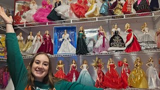 I got ALL the holiday barbies!! 1988-2025!