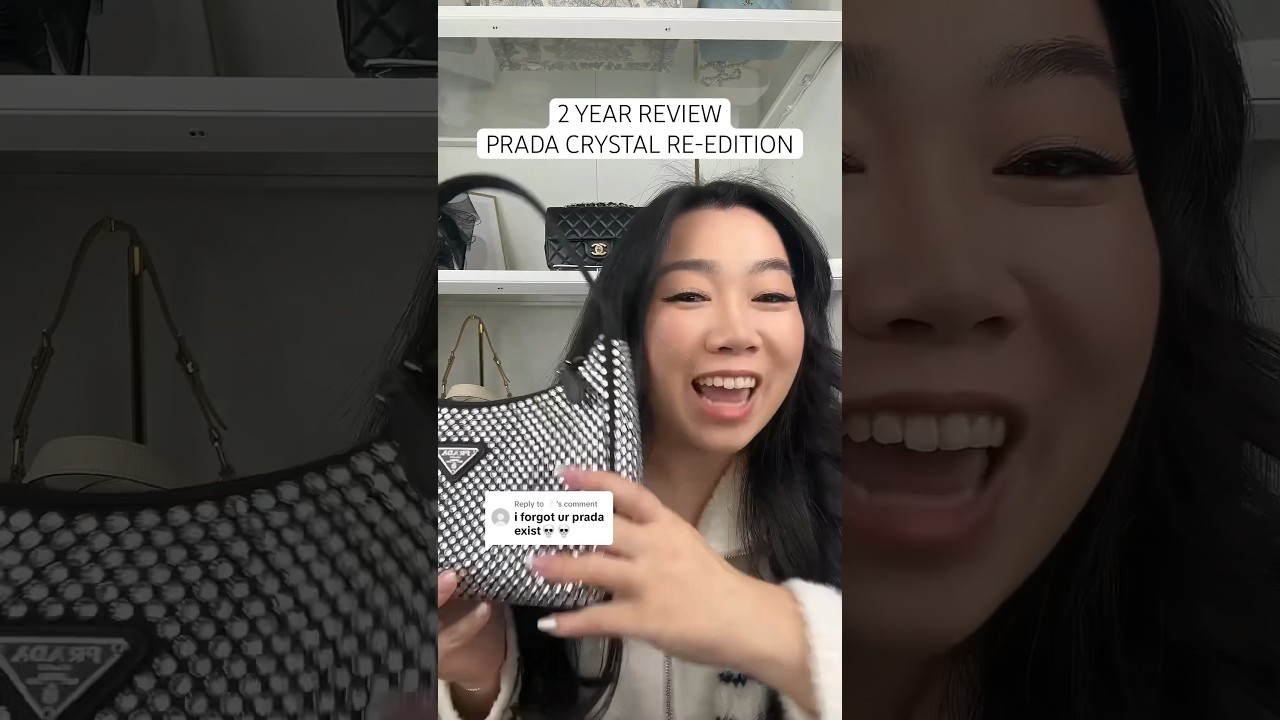 CRYSTALS FALLING OFF ON THE PRADA CRYSTAL!? 2 year review