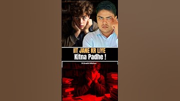 How many lectures are required for IITs | Snehit Mishra