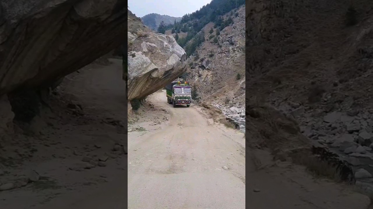 very dangerous road in kalikot 