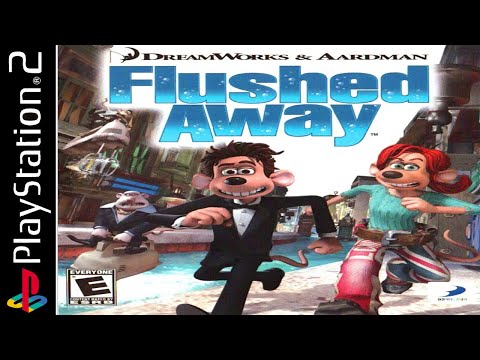 DreamWorks Flushed Away - Story 100% - Full Game Walkthrough / Longplay (PS2) 1080p 60fps