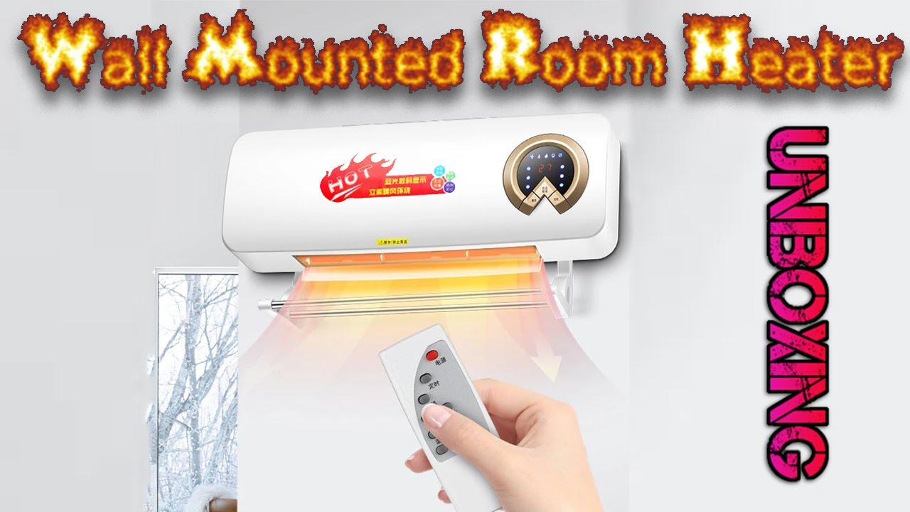 Wall Mounted Room Heater Unboxing শীতকে জানাই বাই বাই YouTube