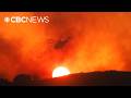 California wildfires threaten homes northwest of L.A.