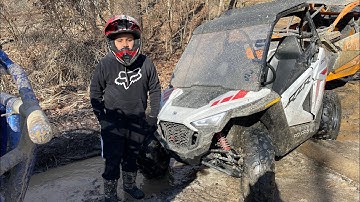First time driving my Polaris rzr 200 in badlands off road park!!! Had so much fun!