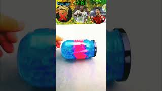 Ultimate Bottle Drop Challenge 🥤 Neymar vs Ronaldo ⚽ #football #challenge #bottledrop #foryou #funny