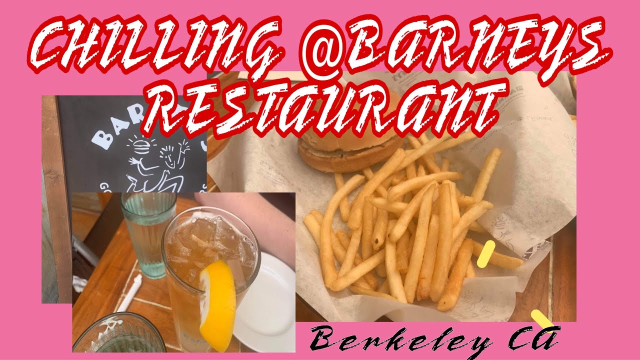 Just chilling @Barney’s resto, Berkeley Ca 