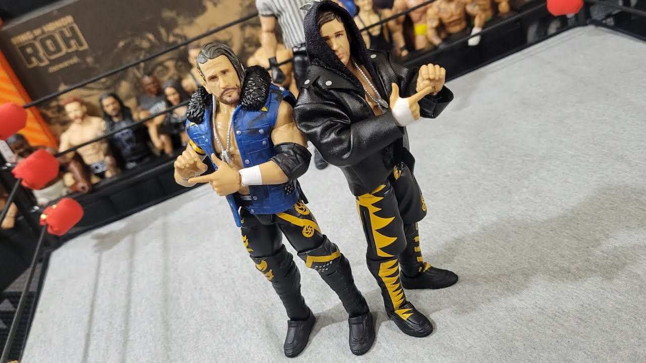 Wwe Elite Series 124 Chris Sabin & Alex Shelly (Motor City Machine Guns) Action Figure Review 