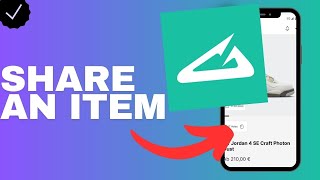 How to share an item in the Grailify app?