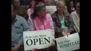 Rally to save a hospital