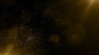 Particles gold event awards trailer titles cinematic concert stage background loop
