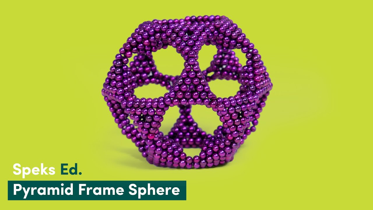 Speks Ed: Pyramid Frame Sphere - YouTube