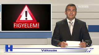 Változás – ZTV Híradó 2022-08-11