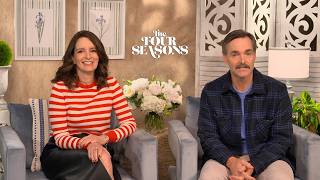 Tina Fey and Will Forte talk vacations, drinks, Four Seasons S2 and more!