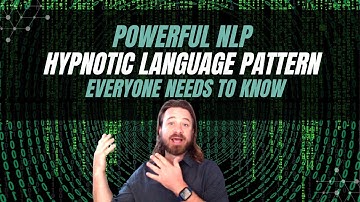 Powerful NLP Hypnotic Language Pattern Everyone Needs to Know | NLP hypnosis