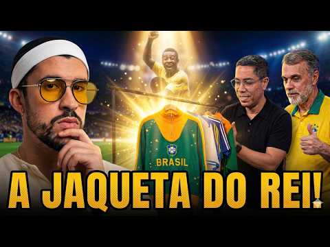 BAD BUNNY VESTIU PELÉ | Cássio Brandão conta como astro escolheu a jaqueta do Rei para o seu show