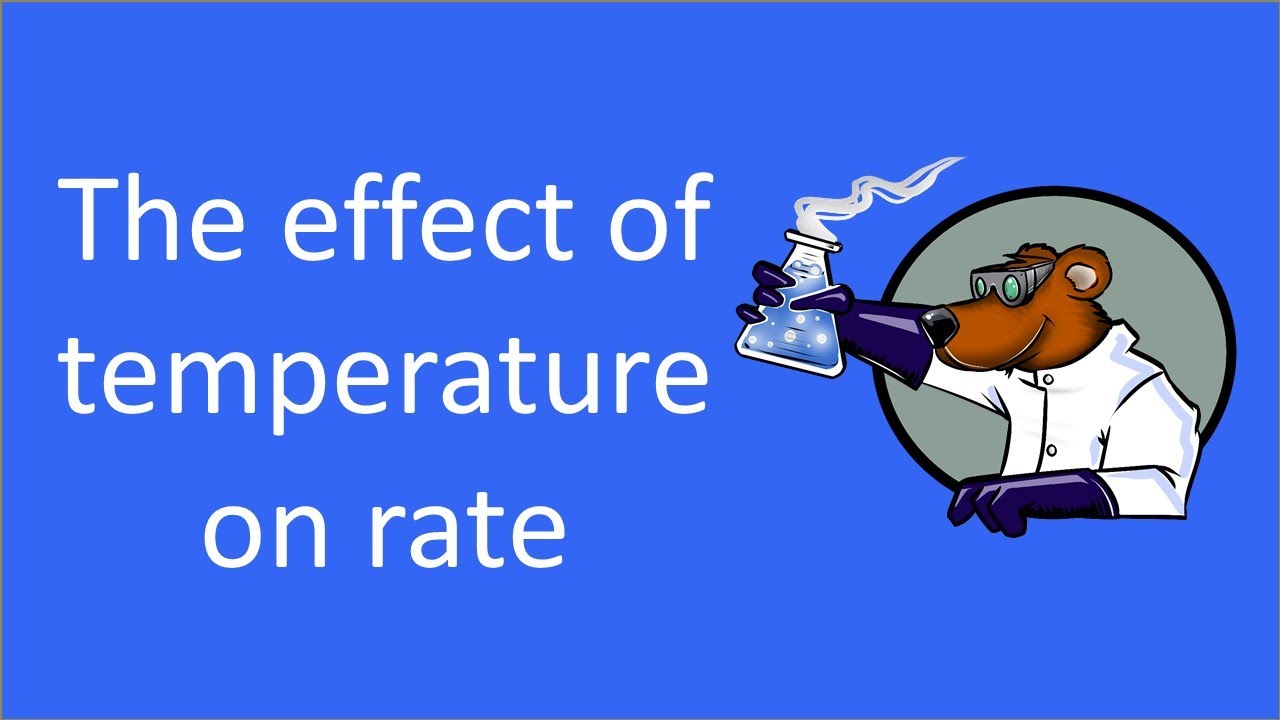 The impact of temperature on rate of reaction - YouTube