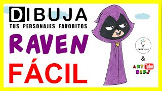 7. Cómo Pintar A Raven Los Jóvenes Anes En Acción Teen Ans Go Cartoon Network