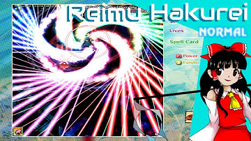 Touhou 18 - Unconnected Marketeers | Reimu Normal 1cc
