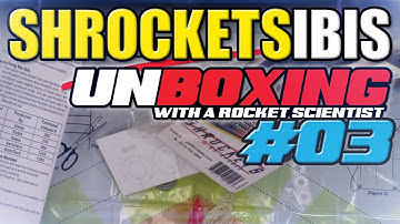 Unboxing the Ibis model rocket kit