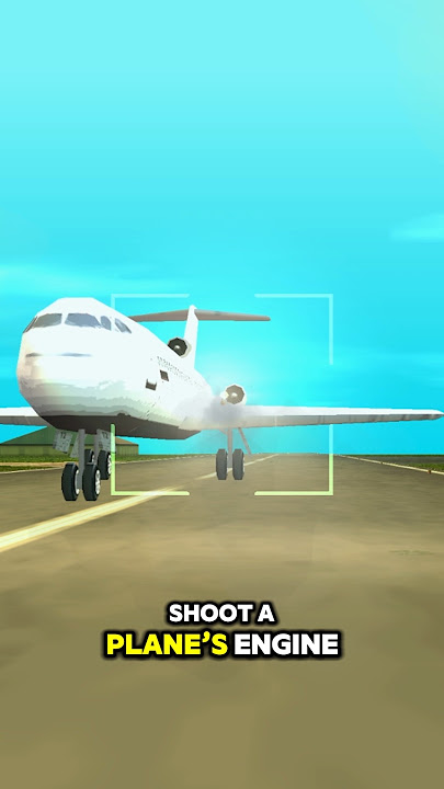 if you shoot a plane’s engine with an RPG in GTA games#rdr2 #gta #gta5 #gtav  #gta4  #gtasa