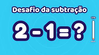 Quiz da Subtração Nível 1 - Matemática (1º ano) | Parte 1 screenshot 4