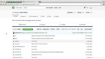Authentication with Slim 3: Installing the Flash package (22/29)