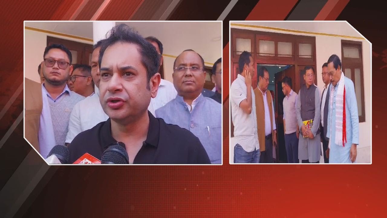 Ministry of Home Affairs North East India ni Advisor A.K Mishra bai Malaikha Tipra Motha