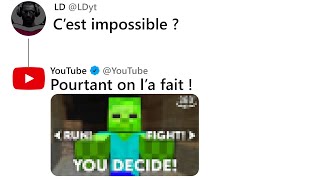 Il y a maintenant des jeux sur Youtube...
