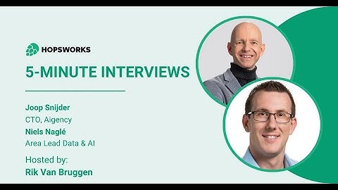 Hopsworks 5 minute interview  - Joop Snijder & Niels Naglé - Info Support