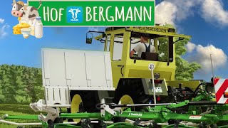 LS22 HOF BERGMANN #27: Heu wenden im MB TRAC | FARMING SIMULATOR 22