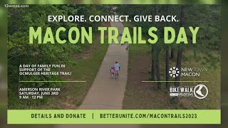 Take a walk and enjoy nature at Amerson River Park during Macon Trails Day