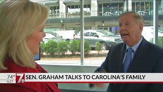 Celebrity Senator Lindsey Graham talks about life in the Carolinas with Carolinas Family at 4 Wealth