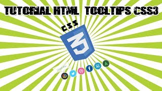 Tutorial HTML: Tooltips CSS3