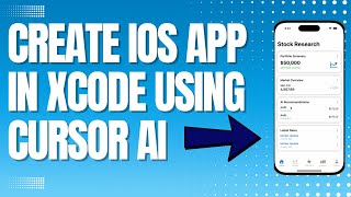 How to Create a Stock Research App Using Xcode and Cursor AI on Mac OS