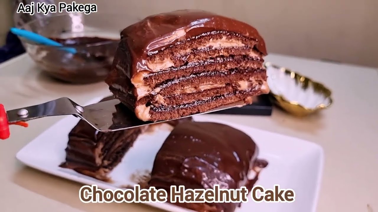 🍫 The Most Irresistible Chocolate Hazelnut Cake You’ll Ever Make!