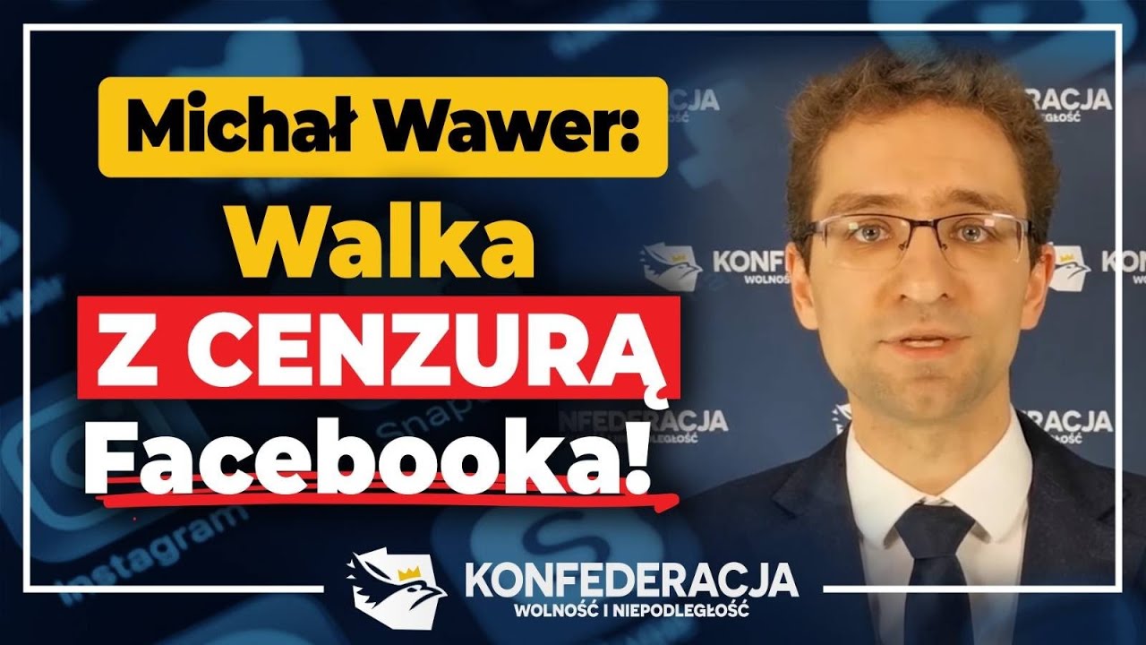 Rok temu Facebook skasował profil Konfederacji - największy profil partii politycznej w Polsce