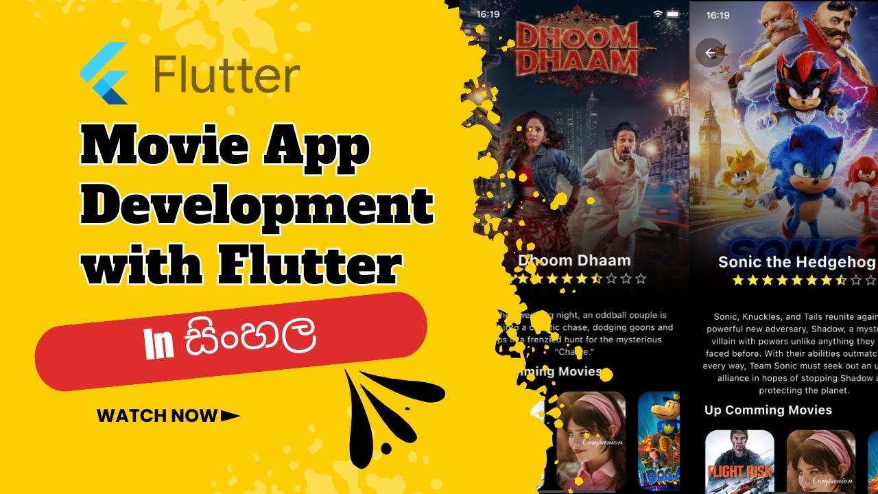 🎬 Movie App Development With Flutter for Beginners | Step-by-Step Guide ...